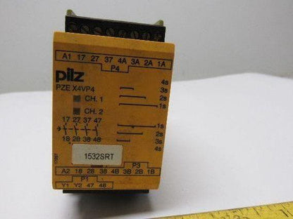 Pilz 777586 PZE X4VP4 24VDC 4N/O Safety relay Module
