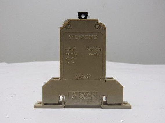 Siemens 8WA1011-2SF26 Protection Switch Terminal