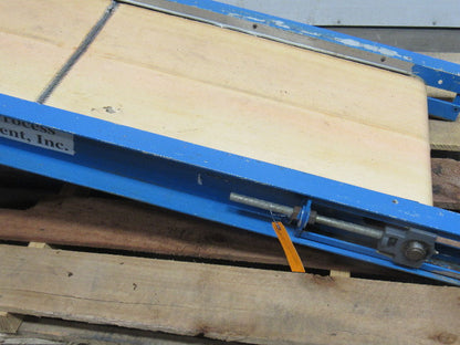 Slider Bed Conveyor 17-1/2"W Belt 70" Long No Drive Gearmotor Parts or Repair