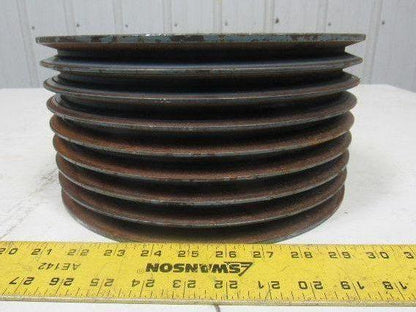 8/5V11.8-F 8 Groove Bushed Bore Pulley Sheave
