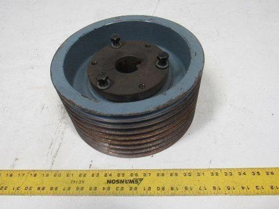 8/5V11.8-F 8 Groove Bushed Bore Pulley Sheave