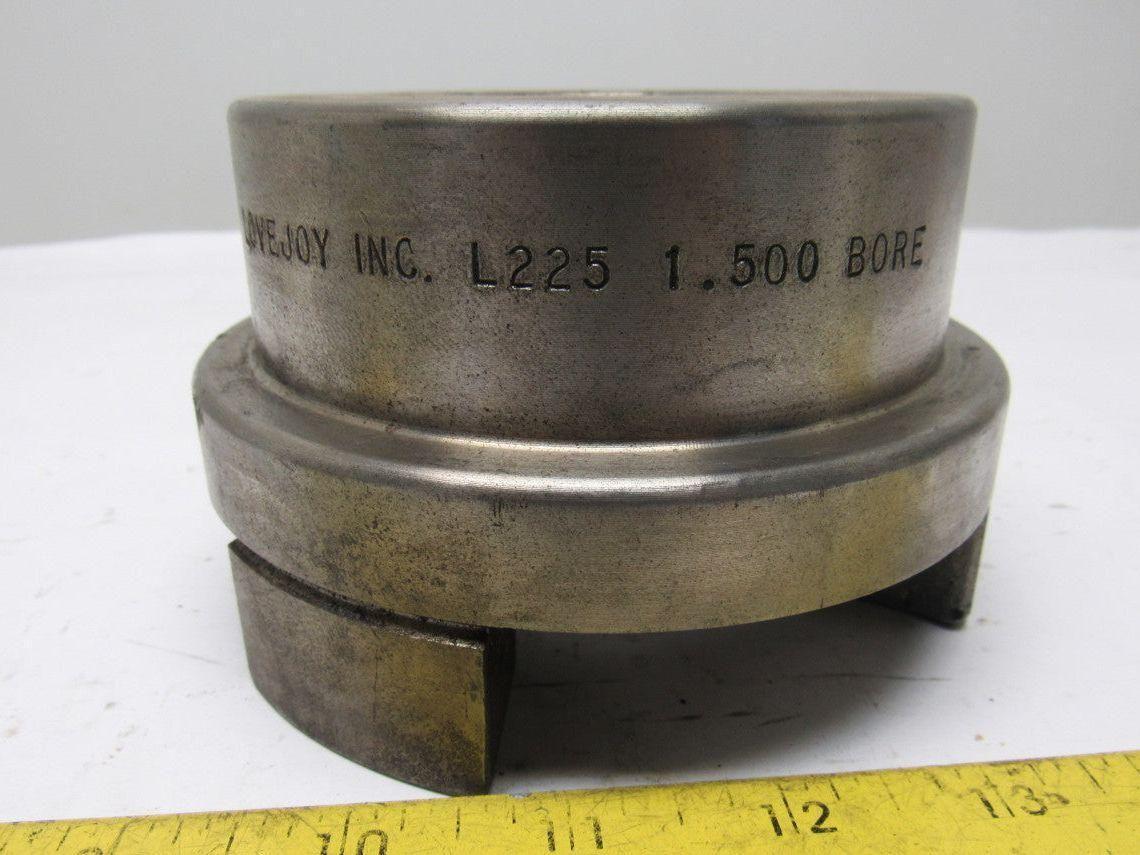 Lovejoy L225 Standard Jaw Coupling Hub, Cast Iron 1.500"