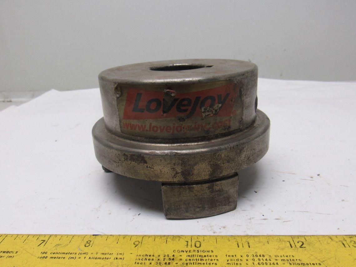 Lovejoy L225 Standard Jaw Coupling Hub, Cast Iron 1.500"