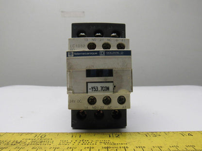 Telemecanique LC1D32BD Motor Starter Contactor 600V 25Hp 24VDC Coil Lot of 7