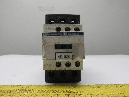 Telemecanique LC1D32BD Motor Starter Contactor 600V 25Hp 24VDC Coil Lot of 7