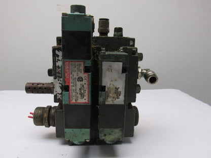 Numatics Pneumatic 5 Valve Bank Assembly  Flexiblok 082SS615K015M30