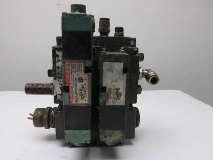 Numatics Pneumatic 5 Valve Bank Assembly  Flexiblok 082SS615K015M30