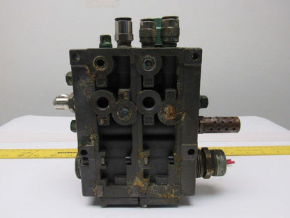 Numatics Pneumatic 5 Valve Bank Assembly  Flexiblok 082SS615K015M30