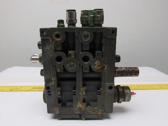 Numatics Pneumatic 5 Valve Bank Assembly  Flexiblok 082SS615K015M30