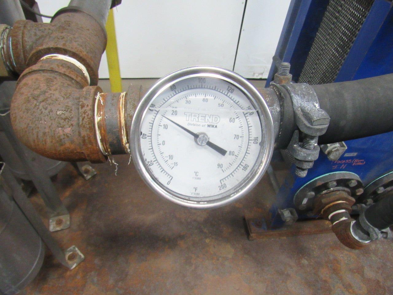 Rosedale AMT Muller 15HP Stainless Bag filter Pump Plate Heat Exchanger