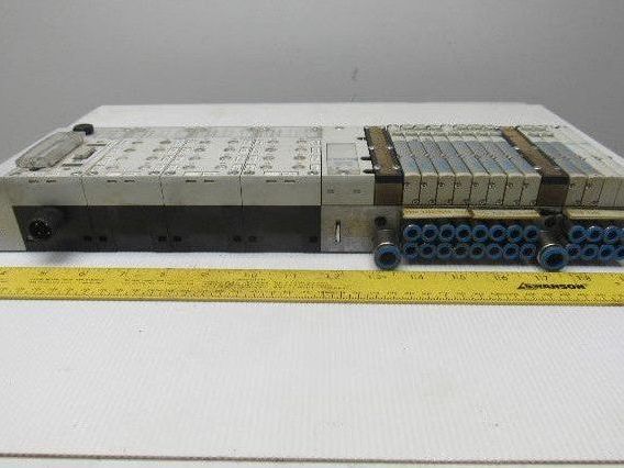 Festo (1) CPX-FB13 (3) CPX-AB-8-M8 (3) VMPA1-FB-EMS-8  Pneumatic Valve Bank