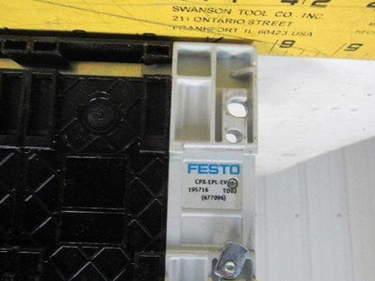 Festo CPX-FB13, CPX-AB-8-M8, VMPA2-FB-EMS-4, VMPA1-FB-EMS-8 Pneumatic Valve Bank