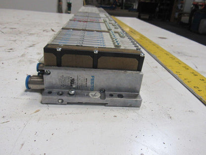 Festo CPX-FB13, CPX-AB-8-M8, VMPA2-FB-EMS-4, VMPA1-FB-EMS-8 Pneumatic Valve Bank