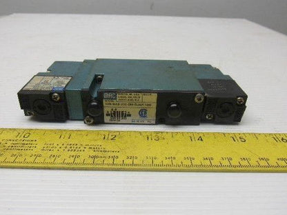 MAC 92B-BAB-000-DM-DJAP-1DG 4/2Way Double Solenoid Operated Valve 110V Coil