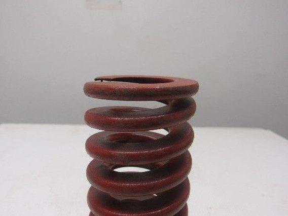 5-1/2" x 2" 1-3/32" Rod Die Spring 1/4" Thick Rectangular Wire Red Lot Of 5