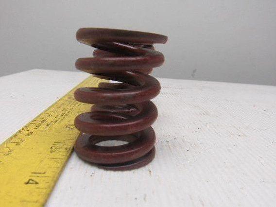 2" x  1-7/16" OD 13/16" Rod Spring 1/4" Thick Rectangular Wire Red Lot Of 3