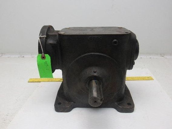 40:1 Ratio Dual Output Winch Gear Reducer C-Face Quill 1-3/8" Output Shaft