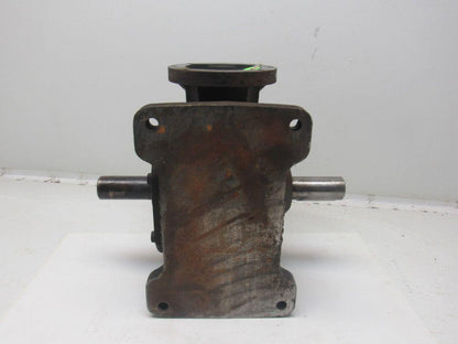 40:1 Ratio Dual Output Winch Gear Reducer C-Face Quill 1-3/8" Output Shaft