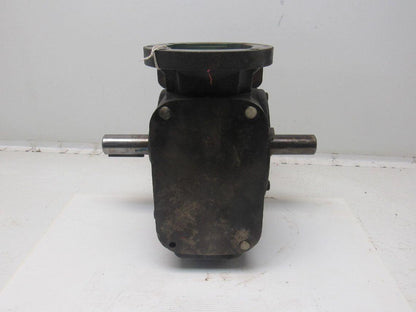 40:1 Ratio Dual Output Winch Gear Reducer C-Face Quill 1-3/8" Output Shaft