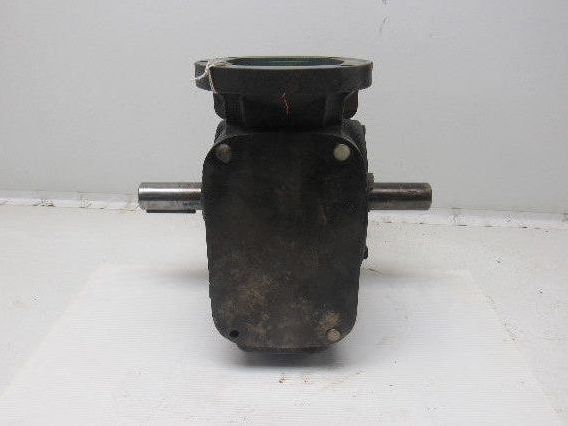 40:1 Ratio Dual Output Winch Gear Reducer C-Face Quill 1-3/8" Output Shaft