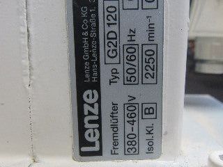 Lenze GST09-2N VBR 1F 14:1 RPM 420V DC 11.40kW Gear Reducer Motor Package