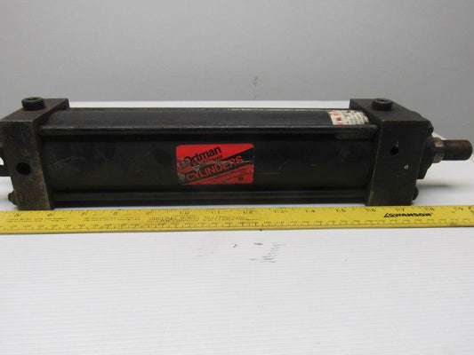 Ortman 2-1/2" Bore 9" Stroke 5/8" Rod Double Acting Air Cylinder