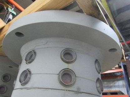 Turret Hydraulic Rotary Manifold 6-Passage 8-Circuit 48-Port SAE Flange Mount