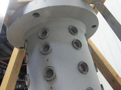 Turret Hydraulic Rotary Manifold 6-Passage 8-Circuit 48-Port SAE Flange Mount