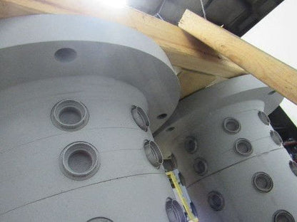 Turret Hydraulic Rotary Manifold 6-Passage 8-Circuit 48-Port SAE Flange Mount