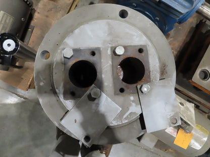 Turret Hydraulic Swivel  Rotary Manifold 13" Dia 16-1/2" Flange 15"H Multi Port