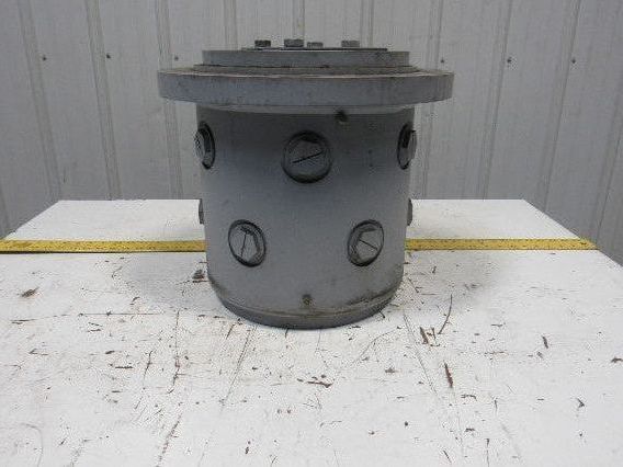 Turret Hydraulic Swivel  Rotary Manifold 13" Dia 16-1/2" Flange 15"H Multi Port