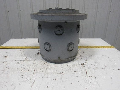 Turret Hydraulic Swivel  Rotary Manifold 13" Dia 16-1/2" Flange 15"H Multi Port
