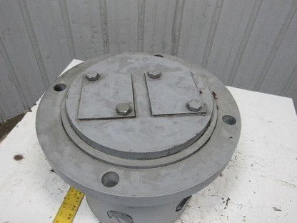 Turret Hydraulic Swivel  Rotary Manifold 13" Dia 16-1/2" Flange 15"H Multi Port