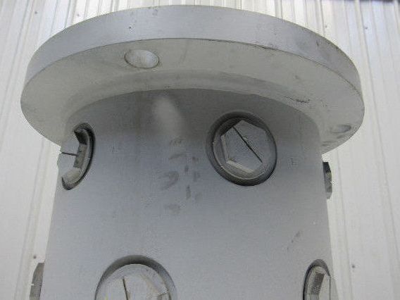 Turret Hydraulic Swivel  Rotary Manifold 13" Dia 16-1/2" Flange 15"H Multi Port