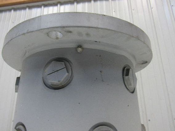 Turret Hydraulic Swivel  Rotary Manifold 13" Dia 16-1/2" Flange 15"H Multi Port