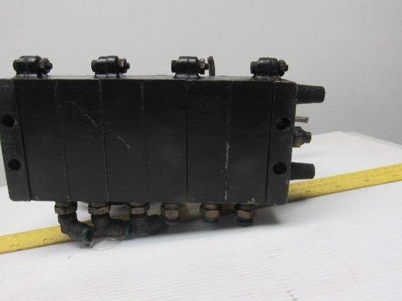ARO A239SS-120-A Pneumatic Solenoid Air Control 3-Valve Manifold Block 120V