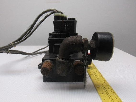 IR ARO A239SS-120-A Pneumatic Solenoid Air Control 3-Valve Manifold Block 120V