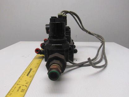 IR ARO A239SS-120-A Pneumatic Solenoid Air Control 3-Valve Manifold Block 120V