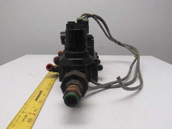 IR ARO A239SS-120-A Pneumatic Solenoid Air Control 3-Valve Manifold Block 120V