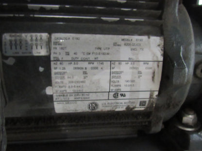 124" Center Drive Slide Bed Conveyor 18" Plastic Chain Belt 130FPM 208-230/460V