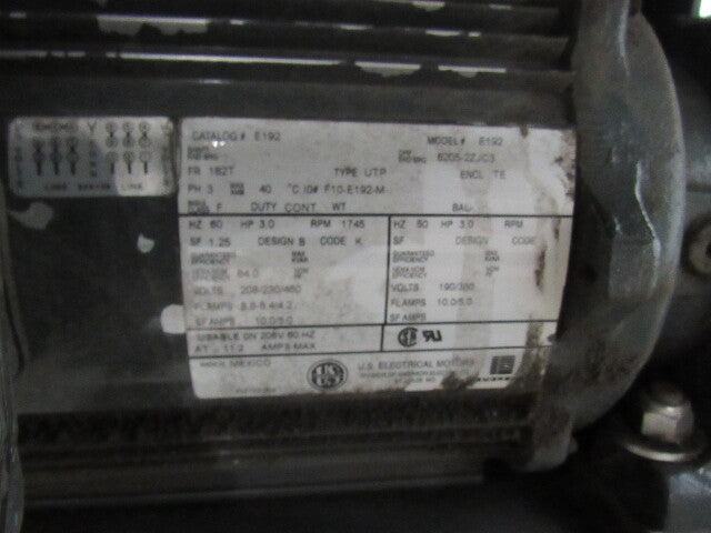 124" Center Drive Slide Bed Conveyor 18" Plastic Chain Belt 130FPM 208-230/460V