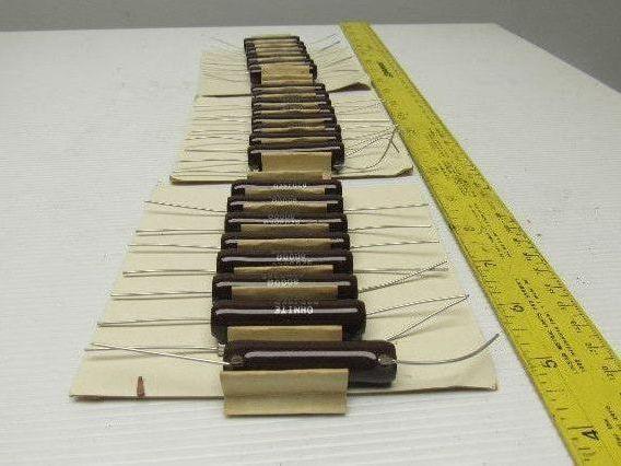 Ohmite B20J8K0 8K Ohm 20 Watt, Wirewound Ceramic Power Resistor 20W Lot of 25