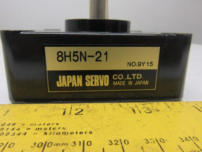 Japan Servo 8H5N-21 N0. 9Y15 Gear Head 5:1 Ratio