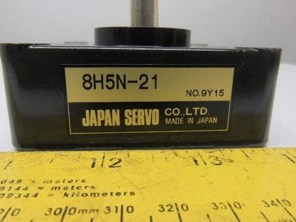 Japan Servo 8H5N-21 N0. 9Y15 Gear Head 5:1 Ratio