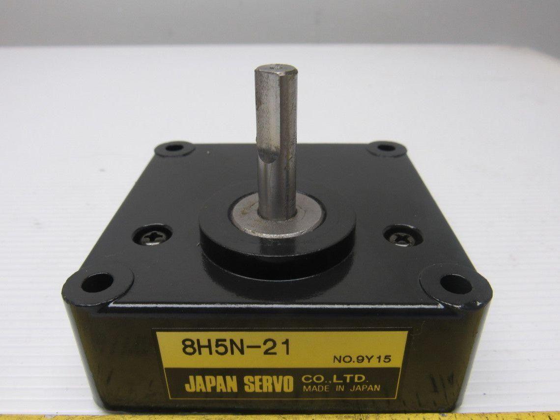 Japan Servo 8H5N-21 N0. 9Y15 Gear Head 5:1 Ratio