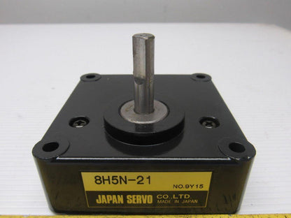 Japan Servo 8H5N-21 N0. 9Y15 Gear Head 5:1 Ratio