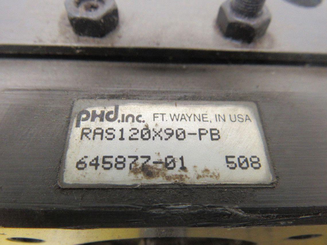 PHD PAS120X90-PB Rotary Actuator 20mm Bore 90° Rotation 3/8" Shaft