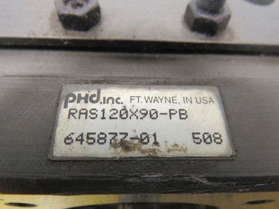 PHD PAS120X90-PB Rotary Actuator 20mm Bore 90° Rotation 3/8" Shaft