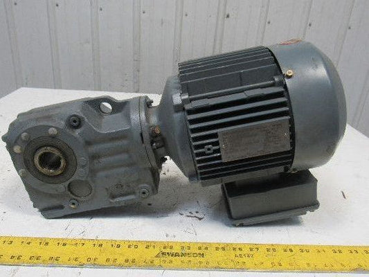 SEW-EURODRIVE KA37 DT90S4/TF Gear Motor 1.1KW 1740/70RPM330/575V 3PH