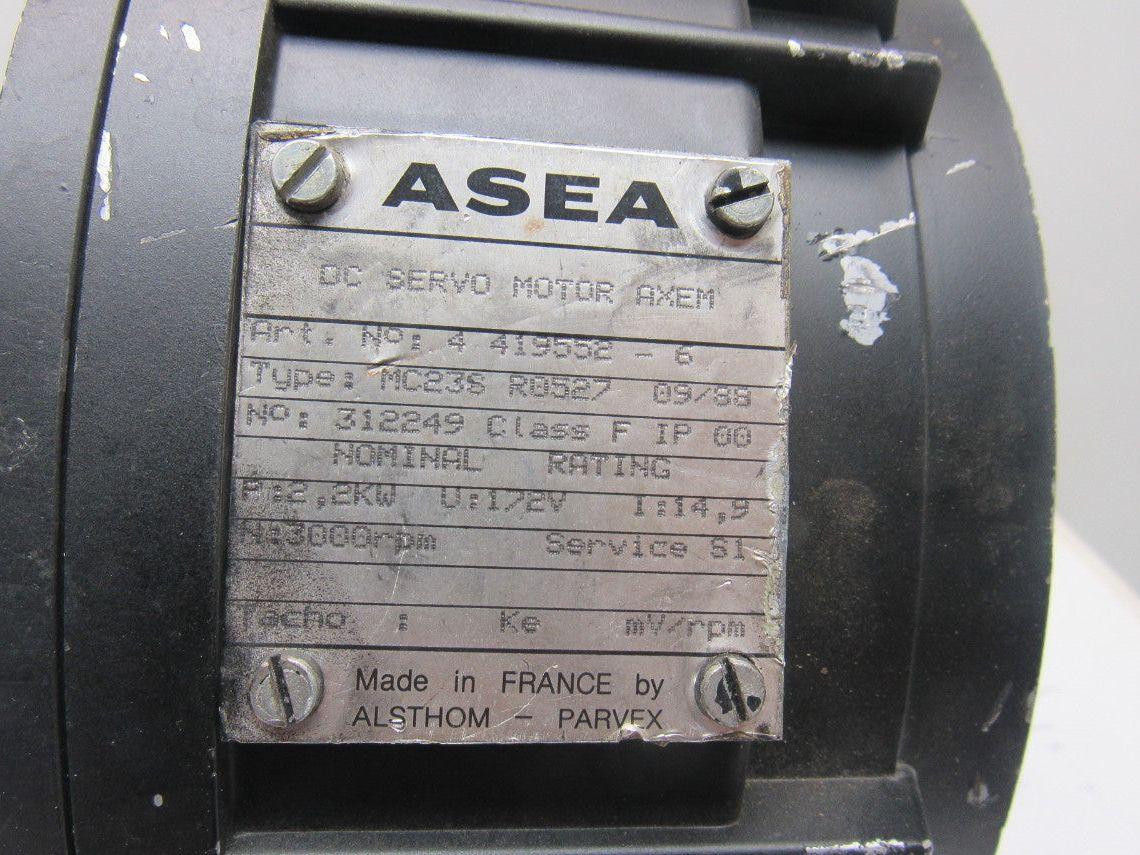 ASEA MC23S R0527 DC Servo Motor Axem